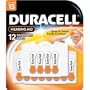 Duracell DA-13 Hearing Aid Batteries - 12 Pack