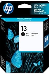 HP 13 Black Ink Cartridge in Retail Packaging