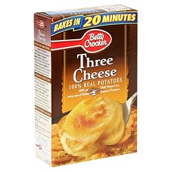 Betty Crocker Potatoes, Three Cheese, 5-Ounce Boxes (Pack of 12)