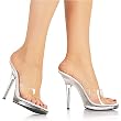 Lucious Women's SHOWBIZ-501 5" Heel Open Toe Mule