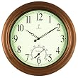 Chaney Instrument 18-Inch Copper Clock and Thermometer