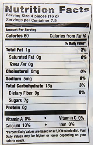 Unican Candy Bag, Vanilla, 4.23 Ounce (Pack of 24)