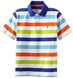 Kitestrings Boys 8-20 Yarn Dye Jersey Stripe Polo