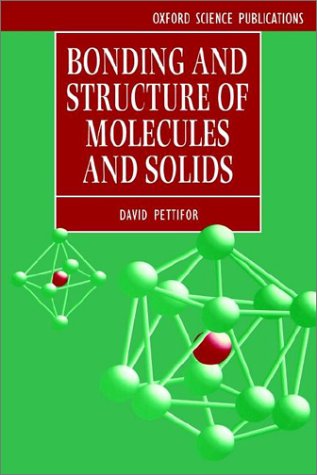 Bonding and Structure of Molecules and Solids under Condensed Matter in The Books Store
