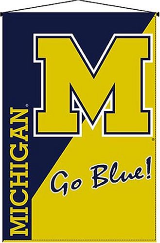 Biederlack NCAA Michigan Deluxe Wall Hanging