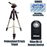 Nikon ML-L3 Remote Control for Nikon D40, D40x, D60, D80 & D90 Digital SLR  ....