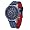 Detomaso Classic Herren-Armbanduhr FIRENZE Chronograph Blau Zifferblatt Leder SL1624C-BL