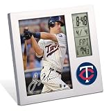 MINNESOTA TWINS DESK CLOCK AND FRAME