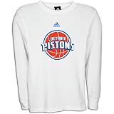 Pistons adidas L/S Waffle Tee - Big Kids