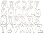 Ateco Alphabet Stainless Steel Cookie Cutter Set
