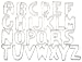 Ateco Alphabet Stainless Steel Cookie Cutter Set