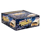 Worldwide Sport Nutrition Pure Protein High Protein Double Layer Bar, Blueberry Crumb Cake 2.75-Ounce Bars (Pack of 12)