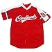 St. Louis Cardinal Youth Button Down Raglan Sleeve Baseball Jersey by Stitches Athletic Gear