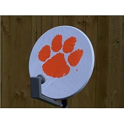 Clemson Tigers NCAA Satellite Dish Cover by Dish Rags