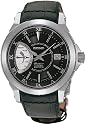 Seiko Premier Men's Leather Strap Kinetic Direct Drive Watch Model SRG001P2
