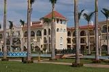 Tropical Beach Resort Paradise Palm Hotel - Peel and Stick Wall Decal by Wallmonkeys