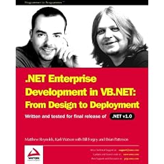.Net Enterprise Development in Vb.Net: From Design to Deployment