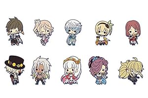 esシリーズnino ラバーストラップコレクション テイルズ オブ ゼスティリア リニューアルver. 10個入りBOX