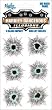 Hardley Dangerous Glass Shatter Bullet Holes
