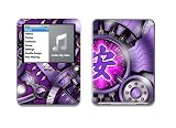 Purple Warp Skin Decal Protector for Ipod Nano 3rd Generation