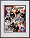 Anaheim Ducks 2007 Stanley Cup Champions Double Matted 8 X 10 Photograph in Black Anodized Alum