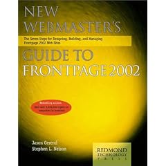 New Webmasters Guide to Frontpage 2002