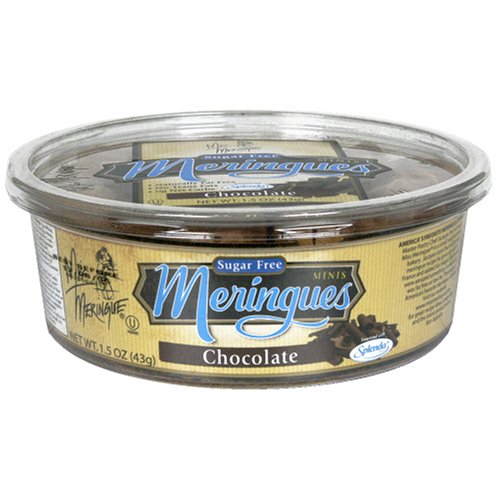 Miss Meringue Sugar Free Chocolate, 1.5 oz.Ounce Containers (Pack of 6) by Miss Meringue