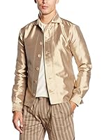 Dolce & Gabbana Camisa Hombre Seda (Beige)