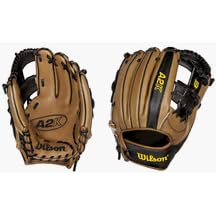 11 3 4 A2K&reg; H-Web Infielder's Baseball Glove from Wilson (Worn on the Left Hand) by Wilson