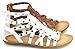 Women's New Straps Roman Gladiator Nine west Attractir Flat Sandal Shoes