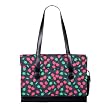 Cherries Laptop Bag - Black