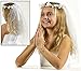 Girls Floral Crown First Communion Veil Catholic Christian Religious Head Band
