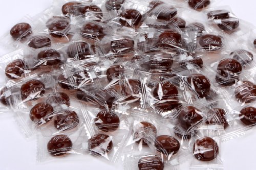 Eda's Sugar Free Butter Rum Hard Candy, ONE POUND, individually wrapped, OU Parve, Uses Sorbitol, Low Sodium