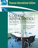 College Mathematics for Business, Economics, Life Sciences and Social Sciences