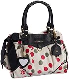 Juicy Couture I Love Dotty Daydreamer Purse Pale Linen