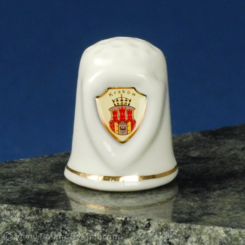 Ceramic Thimble - KRAKOW Shield