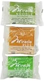 Miracle Noodle Shirataki Pasta, 6 bag Variety Pack, 44 ounces (Includes: 2 Shirataki Angel Hair, 2 Shirataki Rice and 2 Shirataki Fettuccini)