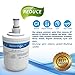 Waterdrop Plus 8171413 Refrigerator Water Filter, Replacement for Whirlpool® 8171413, 8171414, EDR8D1, Kenmore® 46-9002, NSF/ANSI 401&53&42 Certified, 𝐑𝐞𝐝𝐮𝐜𝐞 𝐏𝐅𝐀𝐒 (Package May Vary)