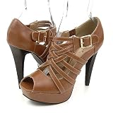 Qupid Bisou36 Platform Pumps