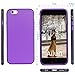 iPhone 6 Case,[4.7]by Ailun,Shock-Absorption Bumper,TPU Case,Anti-Scratch Contrast Color Back Cover,Siania Retail Package[Purple]