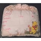 Disney Winnie the Pooh Birth Announcement Door Pillow w/ Pen