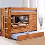Discovery All In One 4 Drawer Twin/Twin Dresser Mirror Chair