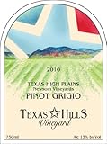 2010 Texas Hills Vineyard Pinot Grigio 750 mL