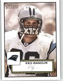 2006 Topps Heritage #67 Kris Mangum - Carolina Panthers (Short Print)(Football Cards)
