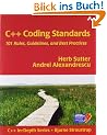 C++ Coding Standards: 101 Rules, Guidelines and Best Practices (C++ In-Depth)