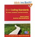 C++ Coding Standards: 101 Rules, Guidelines and Best Practices (C++ In-Depth)
