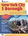 Hagstrom New York City 5 Borough Large Atlas [Theater District Map, Transportaion Info, Subway Map, Airport Map, Zip Code Map, Parks, Ferries & So Much More] Heavy-Duty Edition LAMINATED & SPIRAL-BOUND