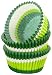 Regency Set of 40 Patisserie Grade Greaseproof Baking Cups, Green