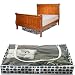 Set Of 3 Under Bed Organizers - Full Package - Blue Pd