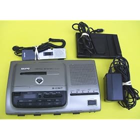 Sanyo TRC 9200 Standard Cassette Transcription Transcribing Transcriber Machine by Sanyo